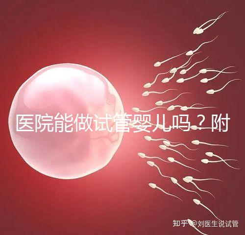 醫院能做試管嬰兒嗎？附上可以做的治療方案介紹