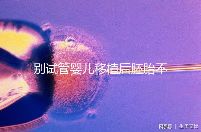 別試管嬰兒移植后胚胎不著床才后悔，原來都是趴著睡惹的禍