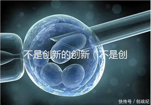 不是創新的創新（不是創新的例子）